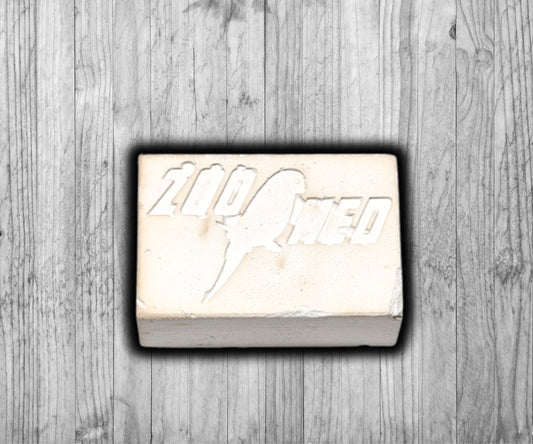Zoo Med Original Bird Banquet Mineral Block Small – calcium and seed block for birds with twist tie mount