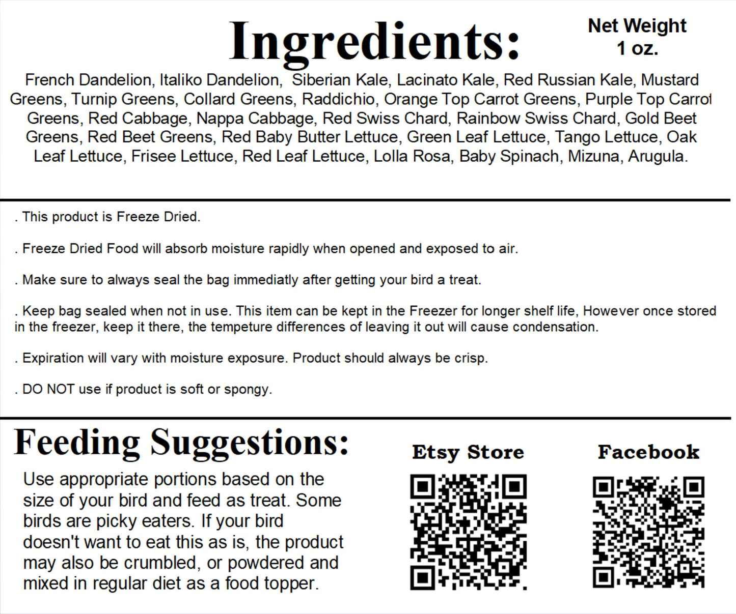 Freeze Dried Super Greens