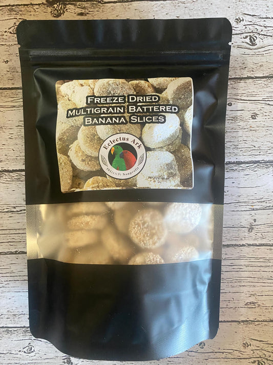 Freeze Dried Multigrain Battered Banana Slices
