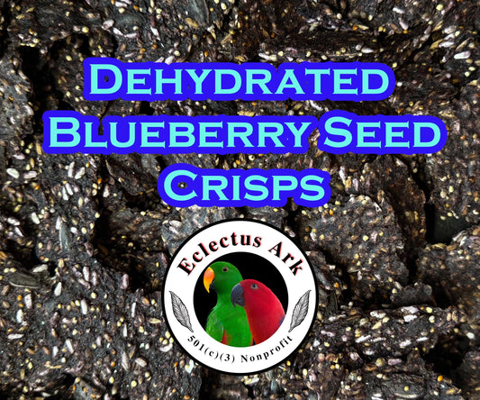 Dehydrated Blueberry Seed Crackers 6 oz