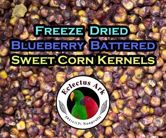 Freeze Dried Blueberry Battered Sweet Corn