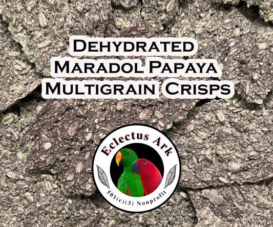 Dehydrated Maradol Papaya Multigrain Crisps 6 oz