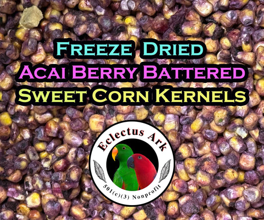 Freeze Dried Acai Berry Battered Sweet Corn