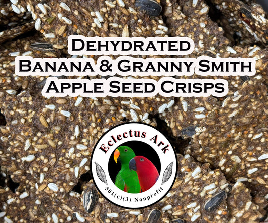 Dehydrated Banana & Granny Smith Apple Seed Crisps 6 oz
