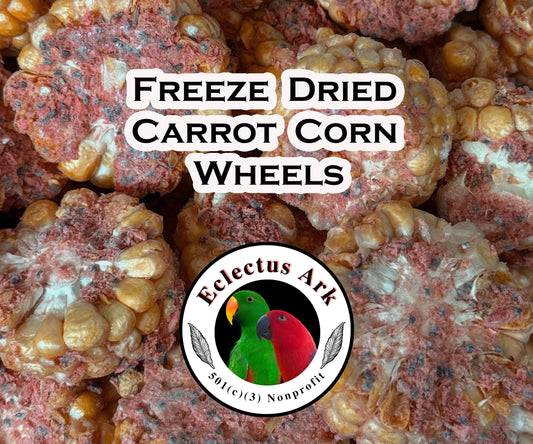 Freeze Dried Carrot Corn Wheels