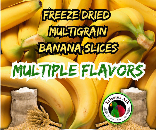 Freeze Dried Multigrain Banana Slices